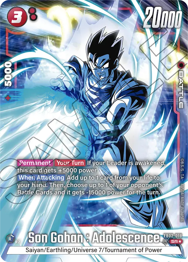 Son Gohan : Adolescence
